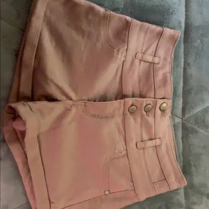 Stretchy Shorts Pink Size 6